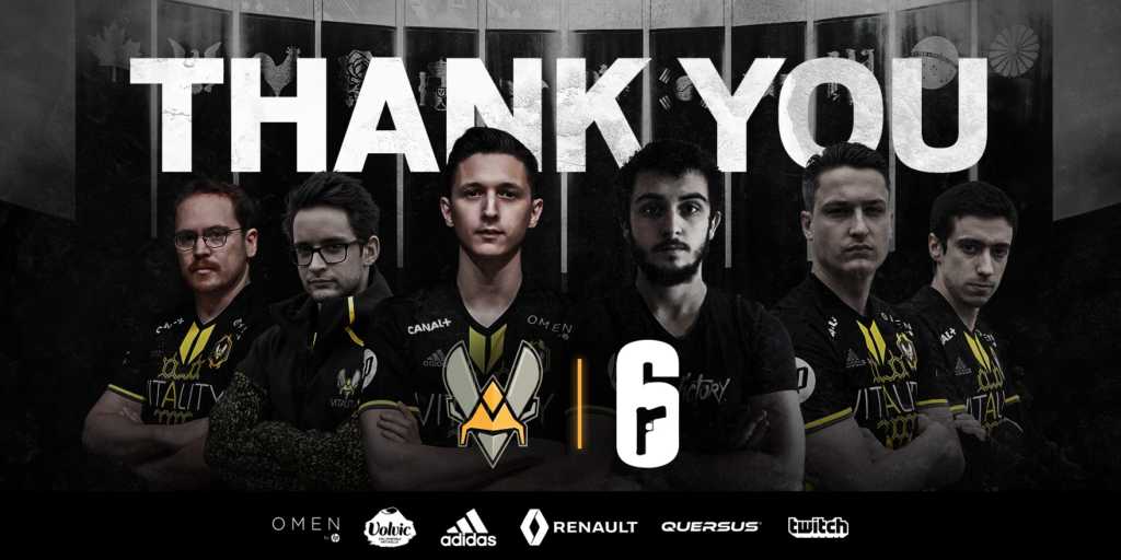 R6 : Vitality recrute le roster Supremacy
